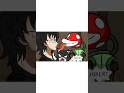 Joker cannot resist Piranha Plant's charm