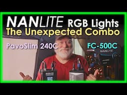 Nanlite Pavoslim 240C and FC-500C - RGB Never Looked So Good!