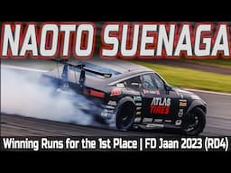 Naoto Suenaga Win on Formula Drift Japan 2023 RD4 (SUGO)