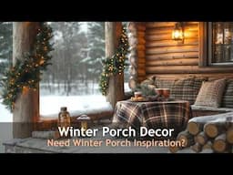 Transform Your Porch into a Cozy Winter Wonderland – Here's How!