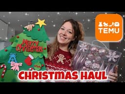 TEMU CHRISTMAS HAUL!