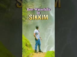 Best Waterfalls in Sikkim 😍 Must visit if possible #sikkimtour #waterfalls