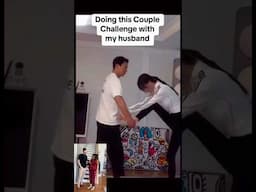 Doing this Couples Challenge and we failed terribly! 😂😭🤣 #couple #challenge #couplechallenge