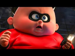 Incredibles 2 - All Clips From The Movie (2018) Pixar