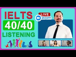 IELTS Live Class - Listening to Nursery Registration and Uni Tour