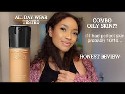 NEW MAC Studio Radiance Serum Powered HONEST FOUNDATION REVIEW + WEAR TEST! (Combo Oily/Acne) NC44