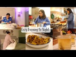 Cozy Evening to Night Vlog - Simple dinner / Study Time / Night Ritual