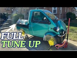 Daihatsu Midget Build Part 1! New Spark Plugs & Wires, Air Filter, Oil Change & MORE