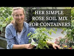 Olga's SOIL MIX for POTTED ROSES