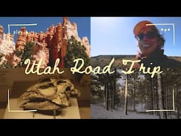 Travel Vlog | Road Trip through Utah and Colorado, Sketching, Bryce Canyon, Dinosaurs Fossils!