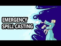 Emergency Spell Casting for D&D