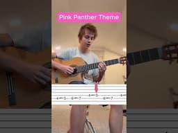 How to Play the “Pink Panther Theme” 🎸 #shorts #guitar