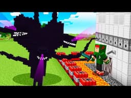 WITHER STORM VS CASA 100% SEGURA NO MINECRAFT!!