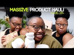 My BIGGEST Haul EVER??! 🤯 Cécred Beyoncé Haircare Line, New Releases, Gifts & Repurchases 🛍️