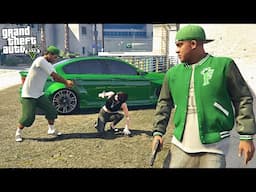 FRANKLIN SAVES NEW GIRLFIREND FROM LAMAR IN GTA 5!!! (GTA 5 Mods)