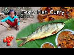 Fish Curry Cooking and Eating Village Style |Fish Recipe |Village Cooking