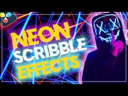 NEON SCRIBBLE EFFECTS - Tagalog Tutorial sa DAVINCI RESOLVE