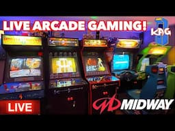 Classic 90's Arcade Gaming LIVE! | Mortal Kombat, Killer Instinct & More!