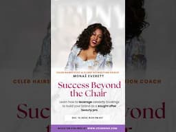 Success Beyond the Chair!  #celebrityhairstylist #leverage #hairstylists #success #beautypro