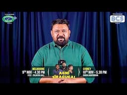 Join Gobinath Chandran in Melbourne & Sydney for the AUS Tamil TV Community Awards!