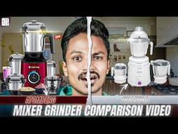 Atomberg & Sujatha Mixer Grinder Comparison Video | All Points Included!!