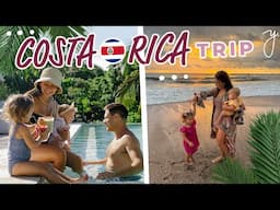 VLOG Costa Rica family trip! Lost our flight, beautiful resort