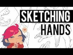 【Timelapse】 Sketching hands (also hello again!)