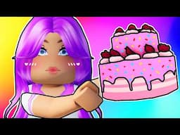 CAKE DECORATING Challenge VS My Husband in Roblox CAKE OFF! 🍰