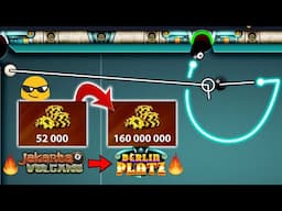 From 52K Coins into 160M Coins - Jakarta to Berlin - Sapphire League Top - 8BallPool GamingWithK