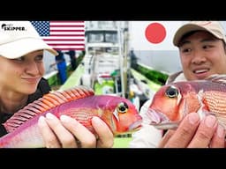 Americans First Time Fishing in Japan | Fishing Methods, Tackle & Catching Fish for Sushi Dinner