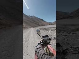 Riding a 250cc Chinese Bike in the valley of Upper Dolpo, Nepal, Dho Tarap