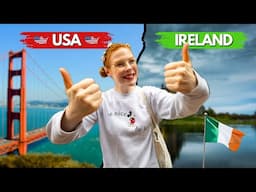 American FIRST IMPRESSIONS of Ireland 🇮🇪 | Moving from USA to IRELAND VLOG 🇺🇸