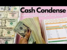 LOW CASH ENVELOPE STUFFING 2024 | Paycheck Cash Stuffing | SAVINGS CHALLENGE STUFFING | November #3