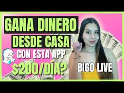 BIGO LIVE ¿COMO SER EMISORA ? Y EMPEZAR A GANAR DINERO 🤑 DESDE CASA 💕