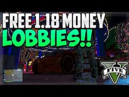 GTA 5 Online - Free Money Lobbies 1.18 ( GTA V Money Lobbies 1.18 ) Free GTA 5 Money lobby!