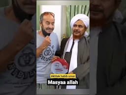 habib umar membalas penghormatan orang lain#shots #habib #viral #short