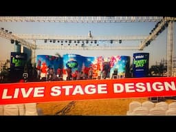 Live Stage Design for Live Program event|🔥DJ in india