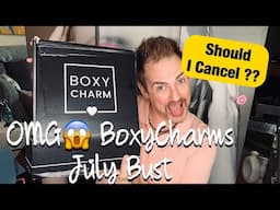 #BOXYCHARM BUST..JULY PREMIUM BOX...uggggggg DELAYED