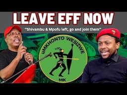 Julius Malema ''FIRES'' Ndlozi In response to Dali's RESIGNATION