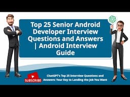 Top 25 Senior Android Developer Interview Questions and Answers | Android Interview Guide