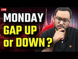 🔴GAP UP or DOWN Tomorrow ? | Live Trading Nifty | Crypto Bitcoin | Investographer