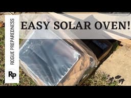 How to Make a DIY Solar Oven Under $100!