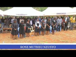 In loving memory of the late Rose Mutheu