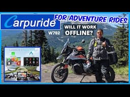 CARPURIDE W702 FOR MOTORCYCLE CAMPING  & TOURING | OFFROAD GPS | GAIA  GPS |