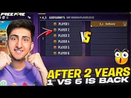 After 2 Year 1 Vs 6 Is Back😱50 Kills In One Game😍Only Headshot [A_s Gaming] - Free Fire India