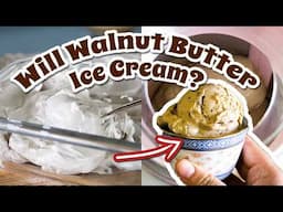 Making Walnut Butter Ice Cream (What I Eat VEGAN KETO In A Day) Mary's Test Kitchen