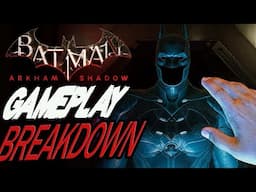 New Batman Arkham Shadow Gameplay Details! Combat looks AWESOME