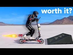 $100 VS $10,000 Jet Powered Scooter