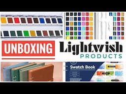 Unboxing Lightwish Watercolor Goodies!