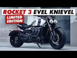 New 2025 Triumph Rocket 3 R & GT Evel Knievel Limited Editions Announced!